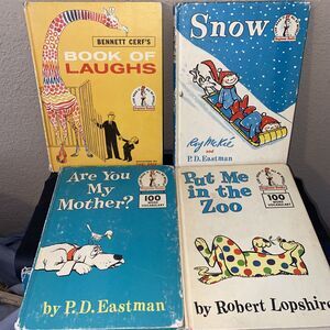 DR SEUSS BOOKS LOT OF 10  HOP AND POP, Cat In The Hat, One Fish, And More